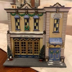 Dept 56 5th Avenue Salon, Heritage Village Collection, Christmas in the City.
